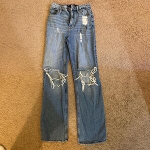 Hollister high rise dad jeans